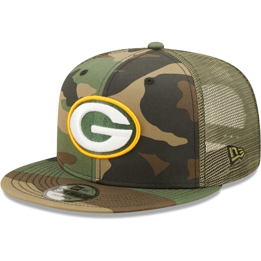 

Бейсболка New Era Green Bay Packers, камуфляж