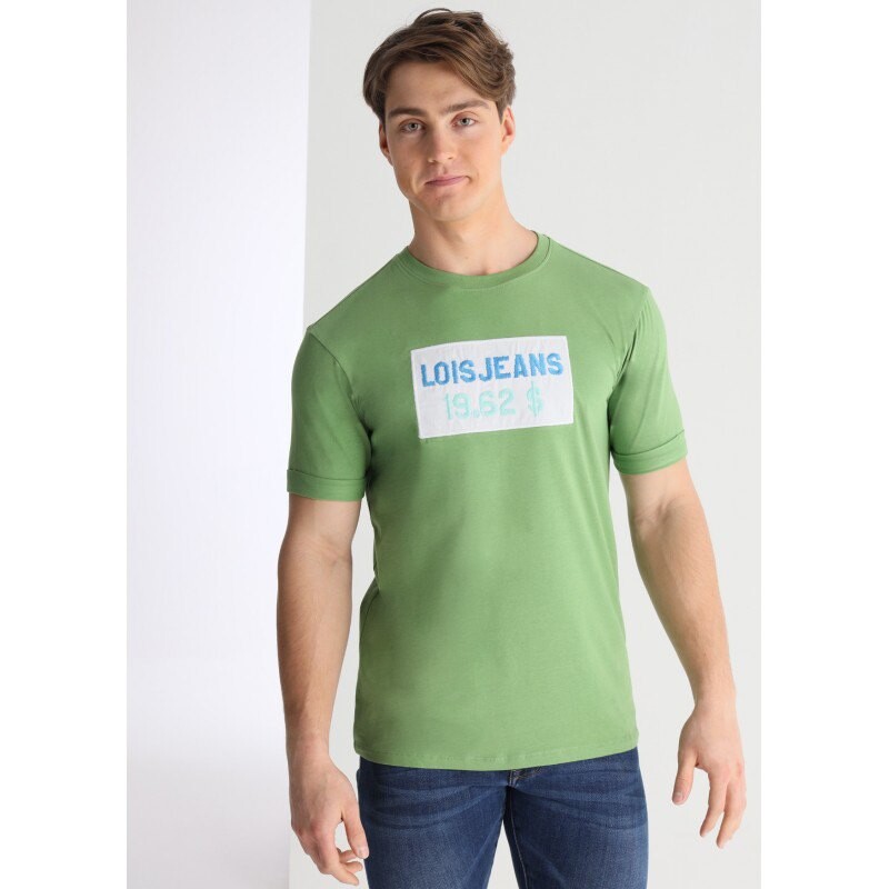 

Футболка Lois Jeans Dólar, зеленый