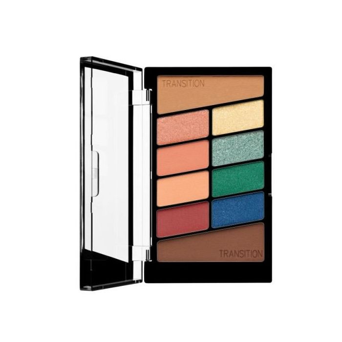 цена Тени для век Stop Playing Safe Color Icon Eyeshadow 10 Pan Palette Wet N Wild, Multicolor