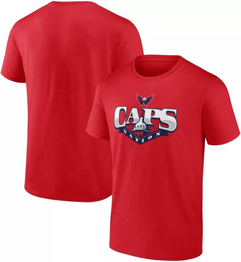 

Красная футболка НХЛ Washington Capitals Ice Cluster