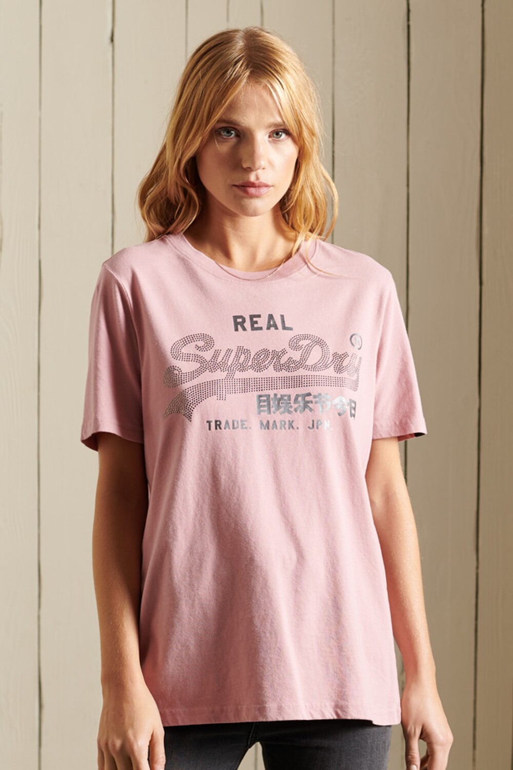 

Футболка Женщины/Девочки SUPERDRY, розовый