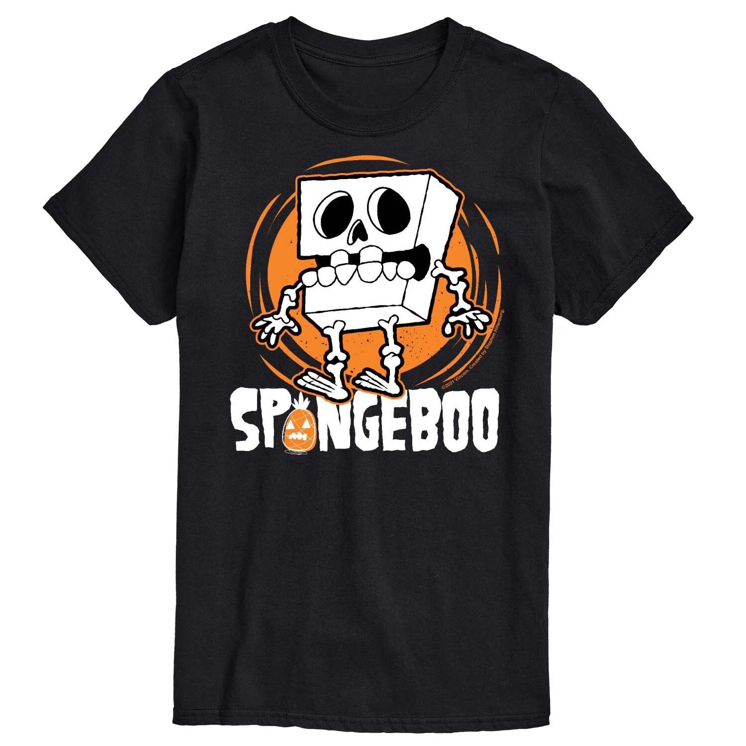 

Мужская футболка SpongeBob SquarePants SpongeBoo Licensed Character