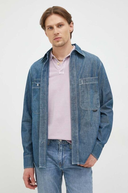 

Рубашка G-Star Raw, синий