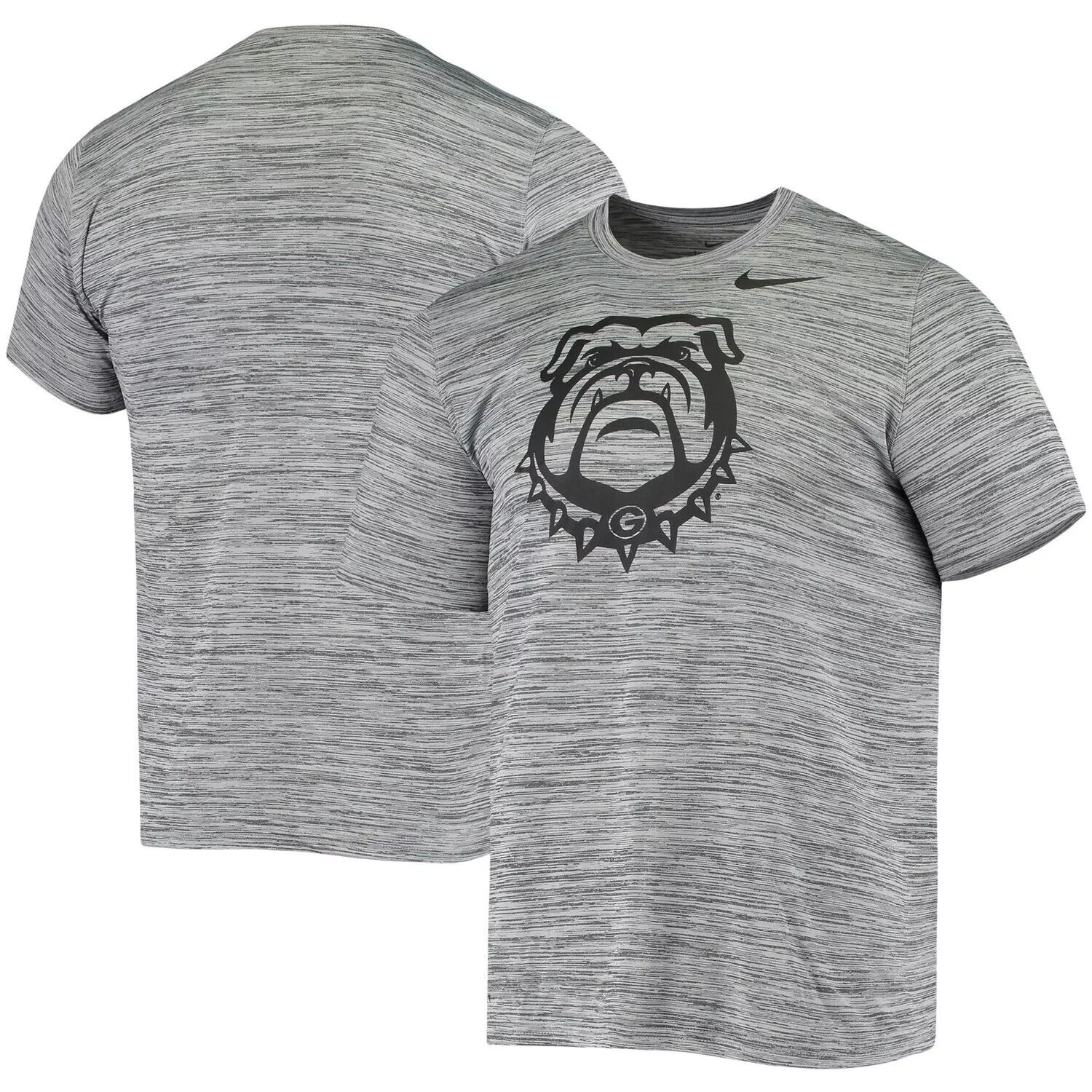 

Мужская серая футболка Nike Georgia Bulldogs Tonal Velocity Legend Performance, Серый
