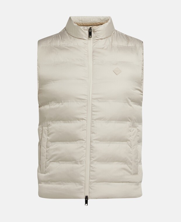 

Стеганый жилет Hackett London, коричневый