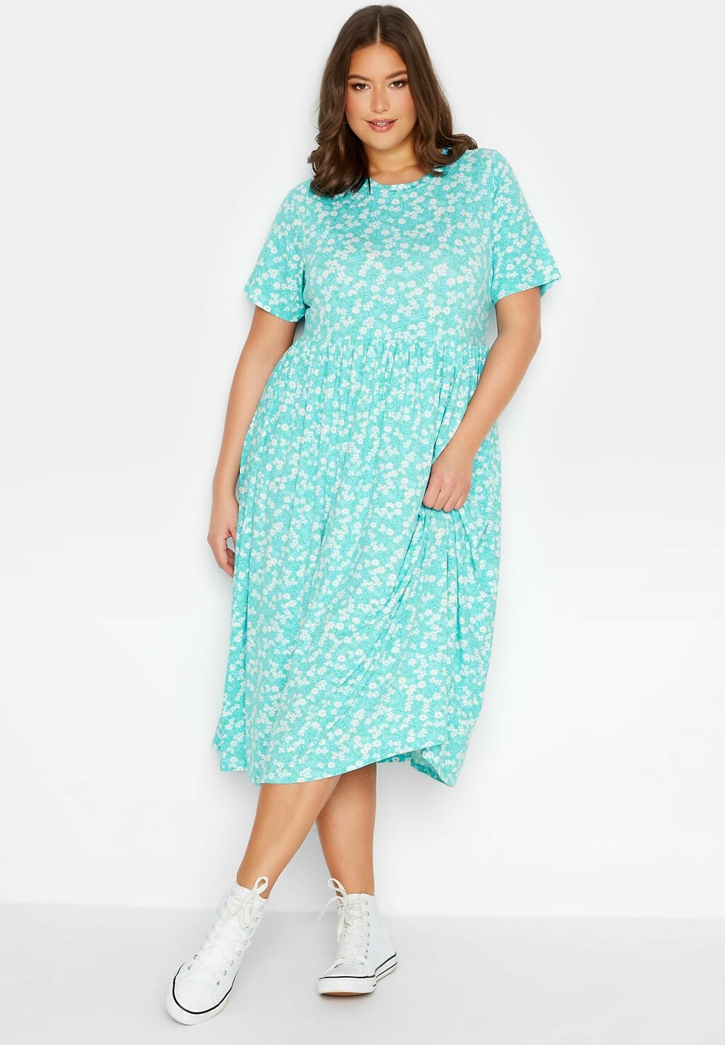 

Летнее платье Yours Clothing, синий
