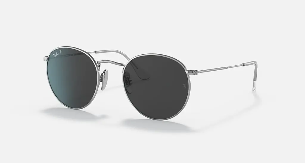 

Солнцезащитные очки Ray-Ban ROUND TITANIUM, поляризованный черный