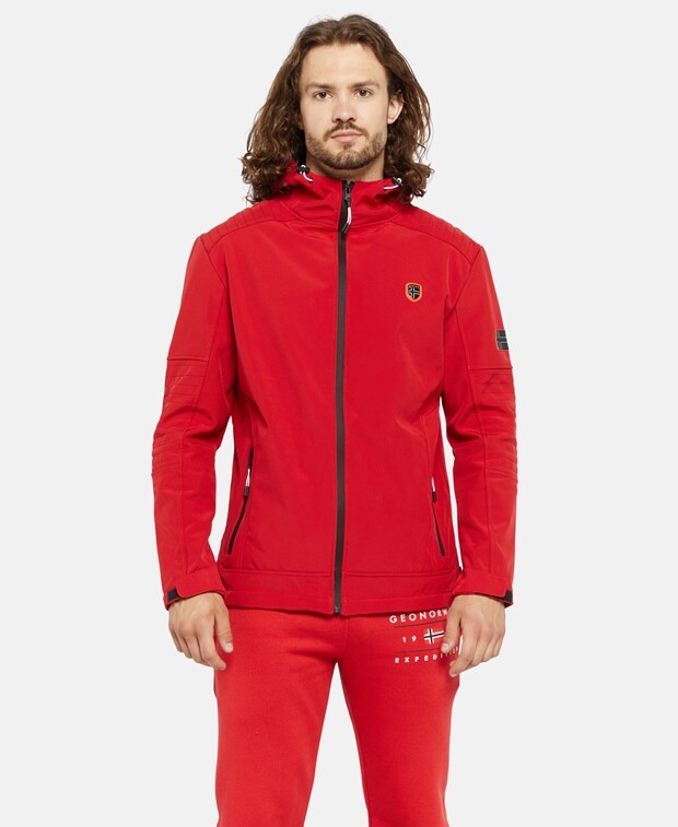 

Куртка среднего слоя Geographical Norway, красный