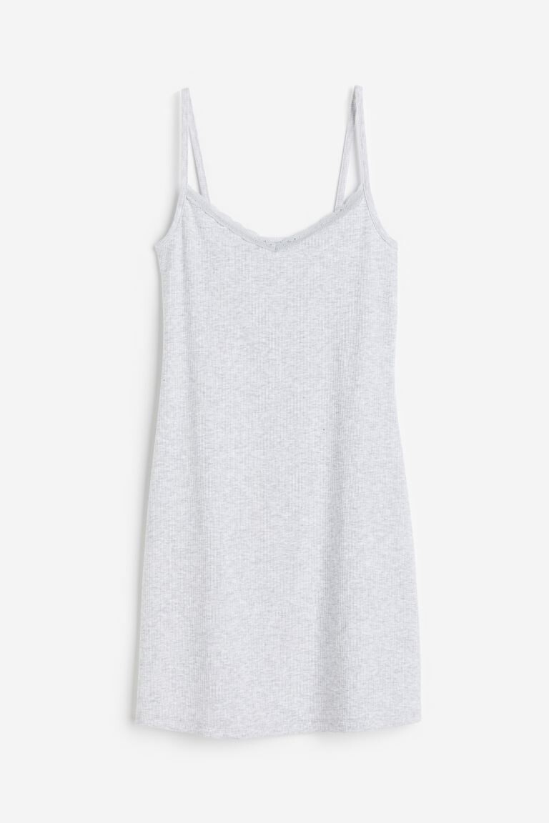 

Ночная рубашка с кружевной отделкой H&M