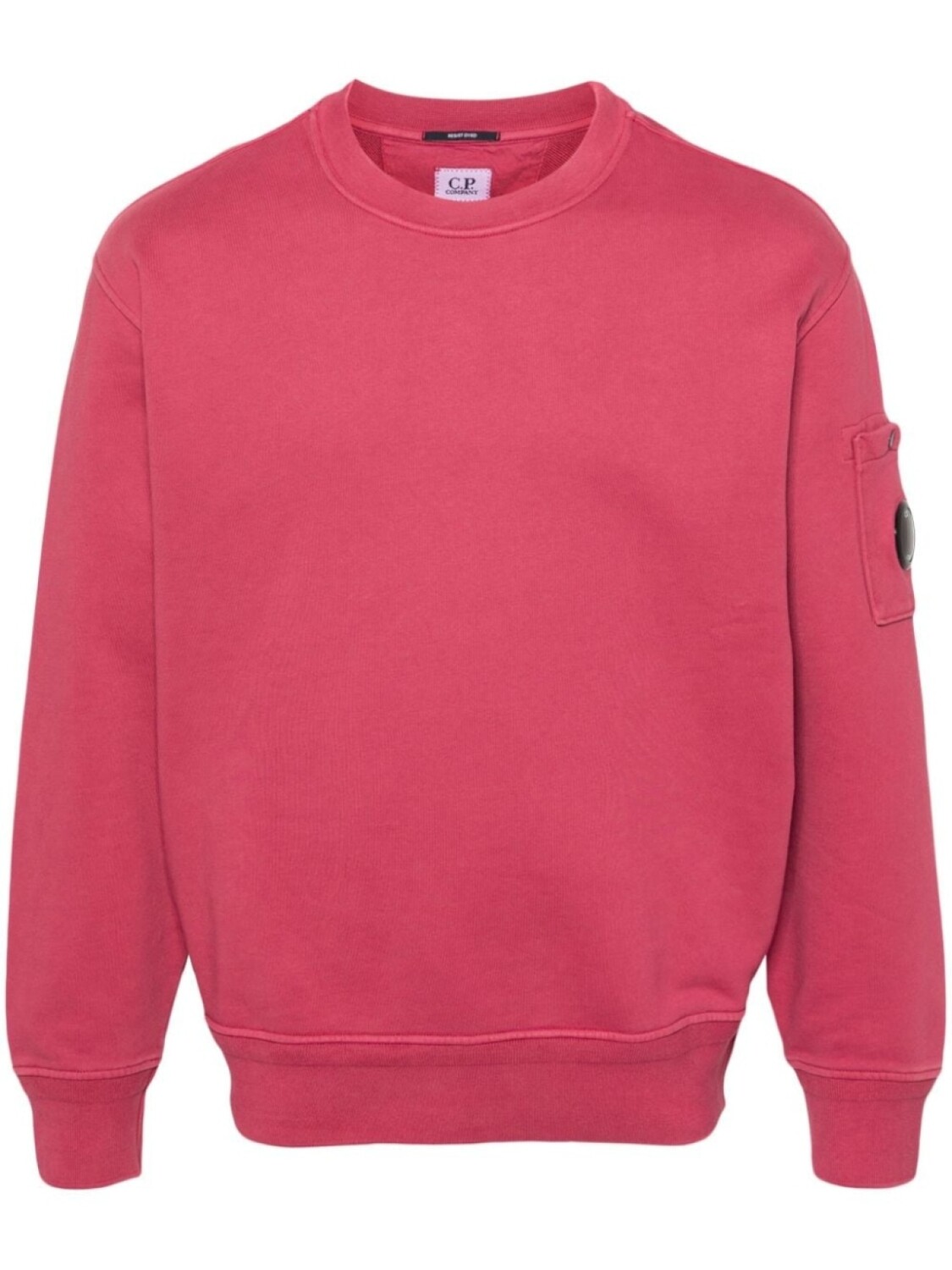 

Хлопковая толстовка с линзами CP Company, красный