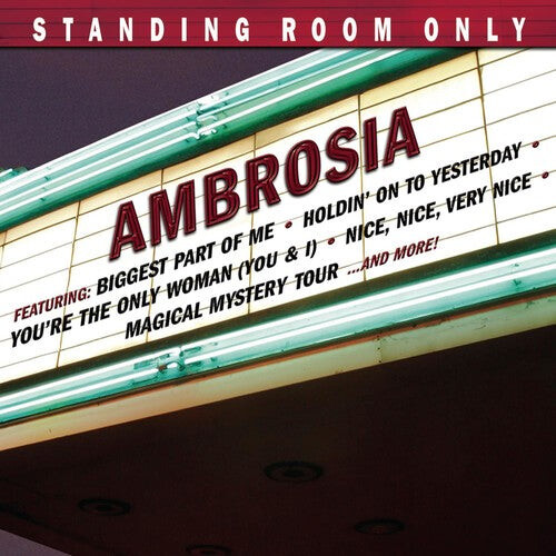 

CD диск Ambrosia: Standing Room Only