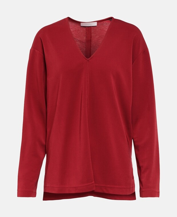 

Рубашка блузка Max Mara, красный