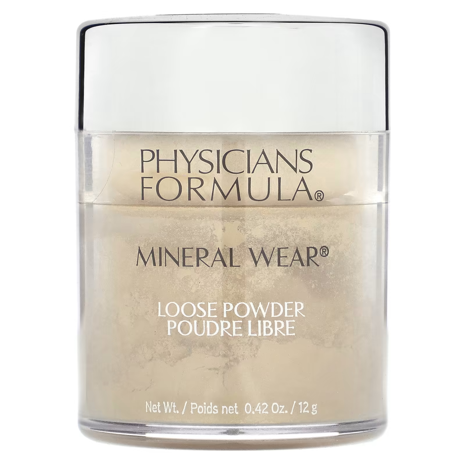 Рассыпчатая пудра Physicians Formula Mineral Wear, полупрозрачная, легкая, 0,42 унции (12 г)