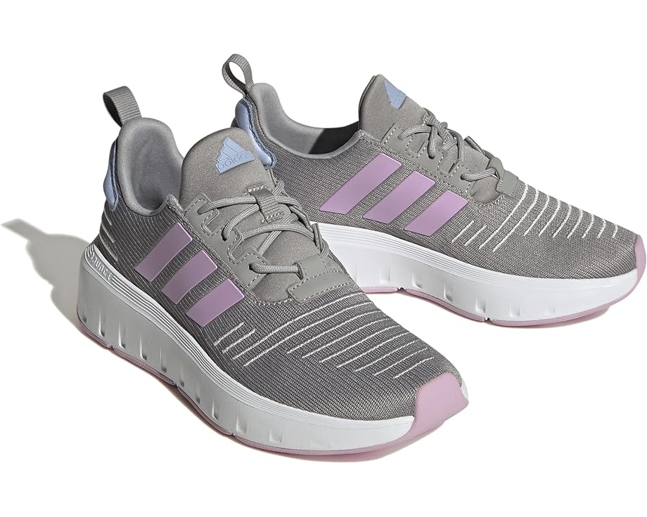 Кроссовки Adidas Swift Run 23, цвет Medium Grey Heather Solid Grey/Bliss Lilac/Blue Dawn