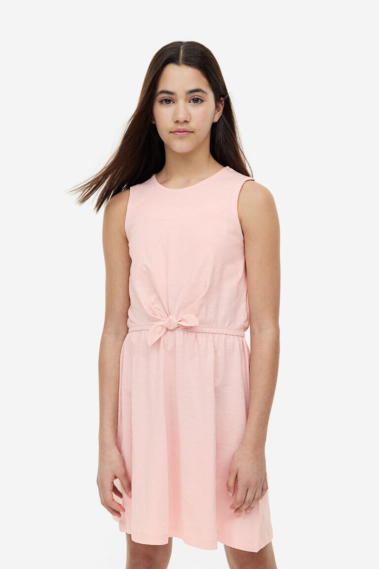 

Комплект из двух платьев с завязками H&M, розовый