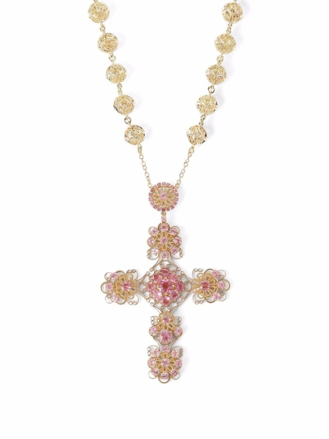 

Колье Pizzo из желтого золота с турмалином Dolce & Gabbana, золотой
