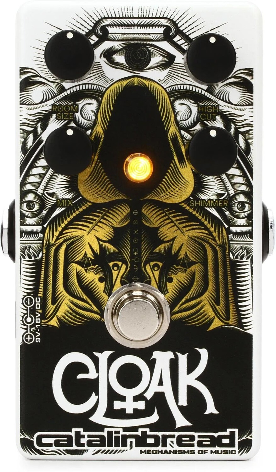 

Ревербератор Catalinbread Cloak Room с педалью Shimmer