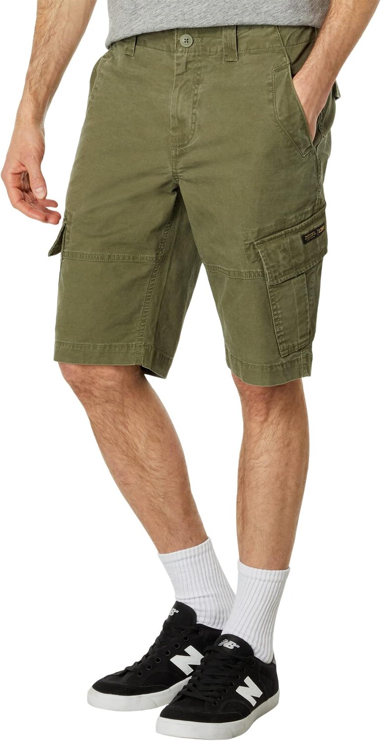 

Винтажные шорты-карго Core Superdry, цвет Authentic Khaki