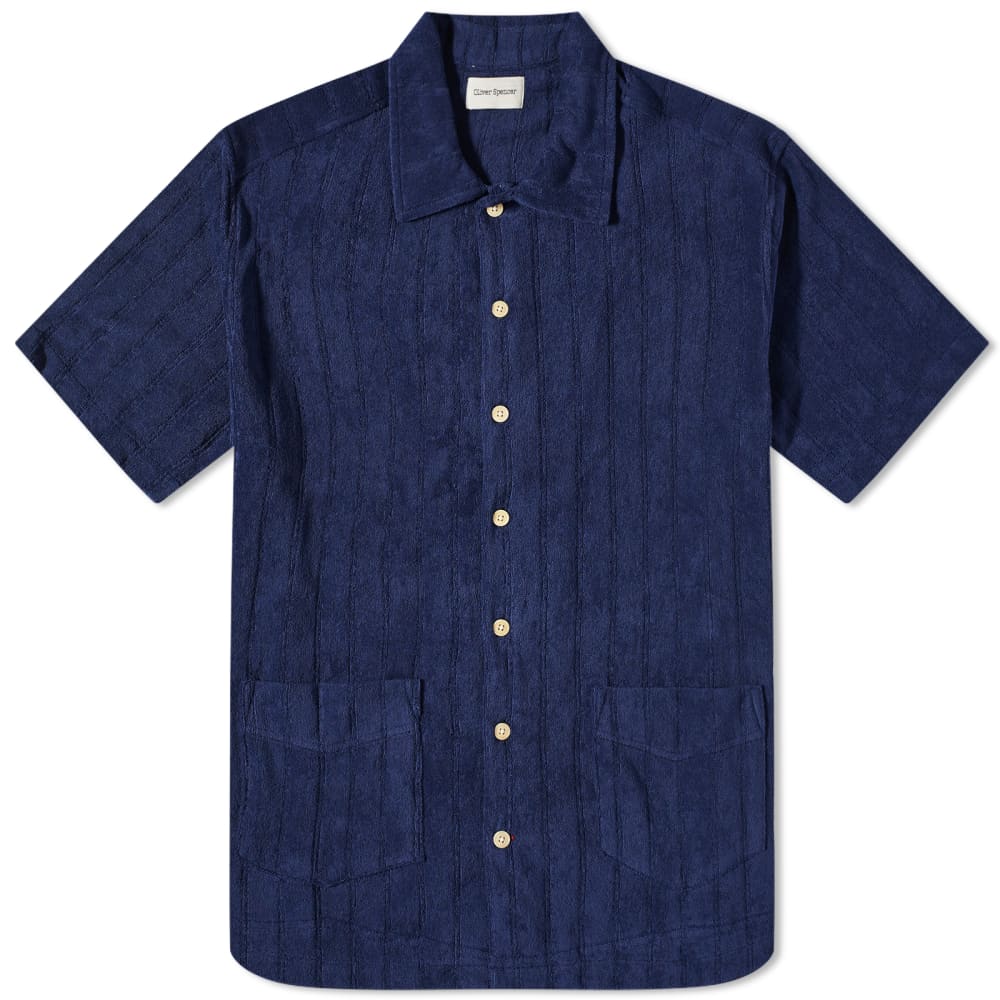 Рубашка из кубинского джерси с короткими рукавами Oliver Spencer зимняя куртка s oliver цвет navy