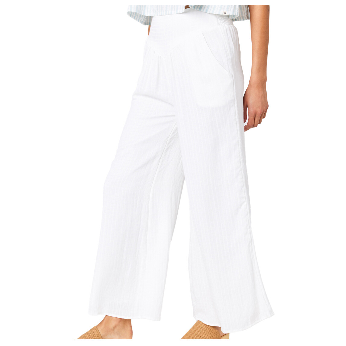 

Повседневные брюки Rip Curl Women's Ibiza Wide Leg Pant, белый