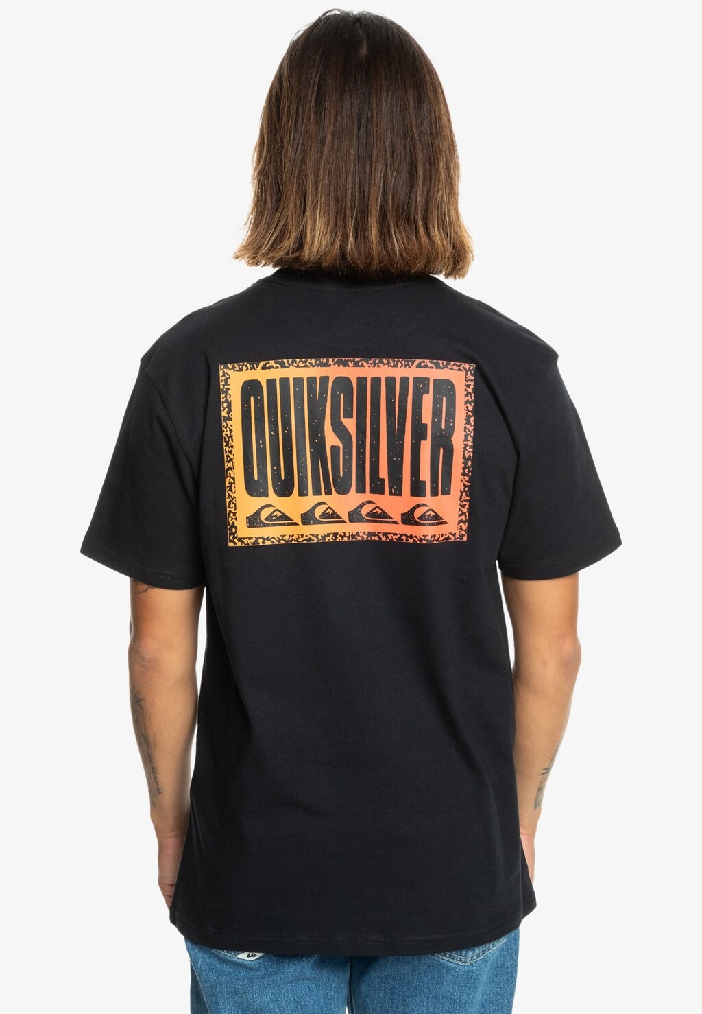 

Футболка с принтом LONG FADE EQYZT07670 Quiksilver, цвет kvj