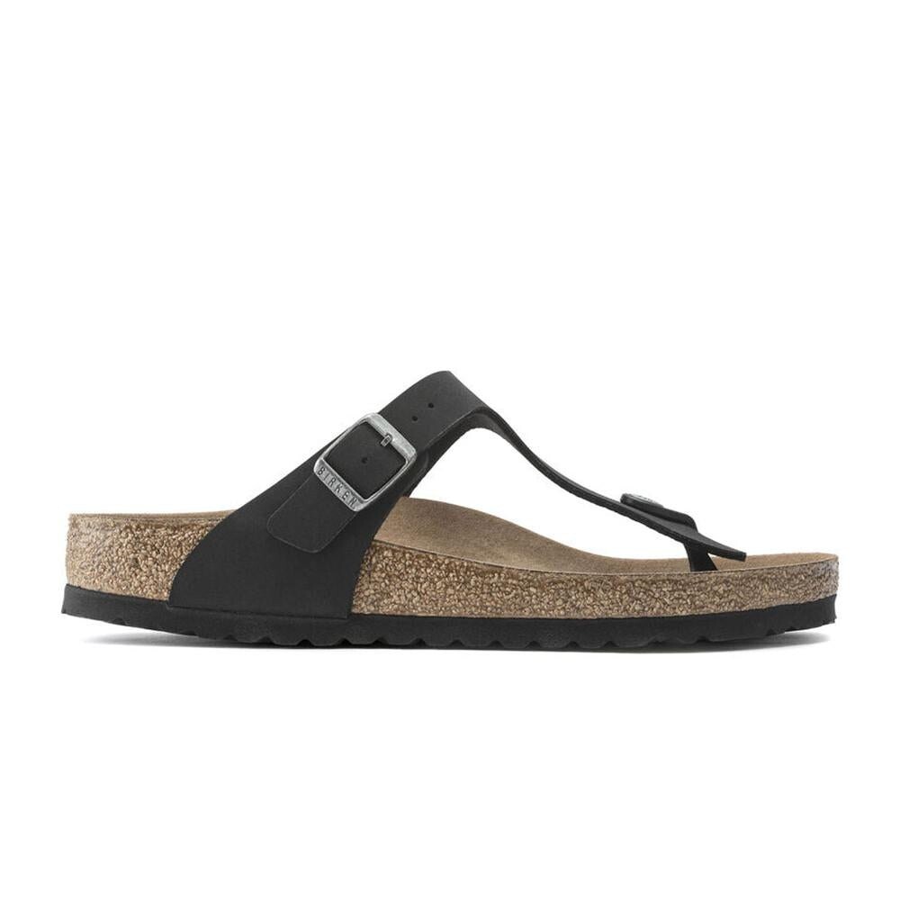 

Сандалии Birkenstock Gizeh Birko-Flor Nubuck, черный
