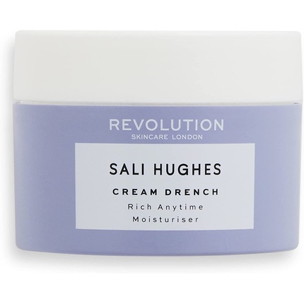 Revolution Skincare London Sali Hughes Drench-Rich Anytime Moisturizer Увлажняющий крем для лица 50 мл, Revolution Beauty