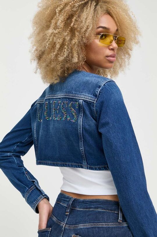 

Джинсовая куртка Guess, синий