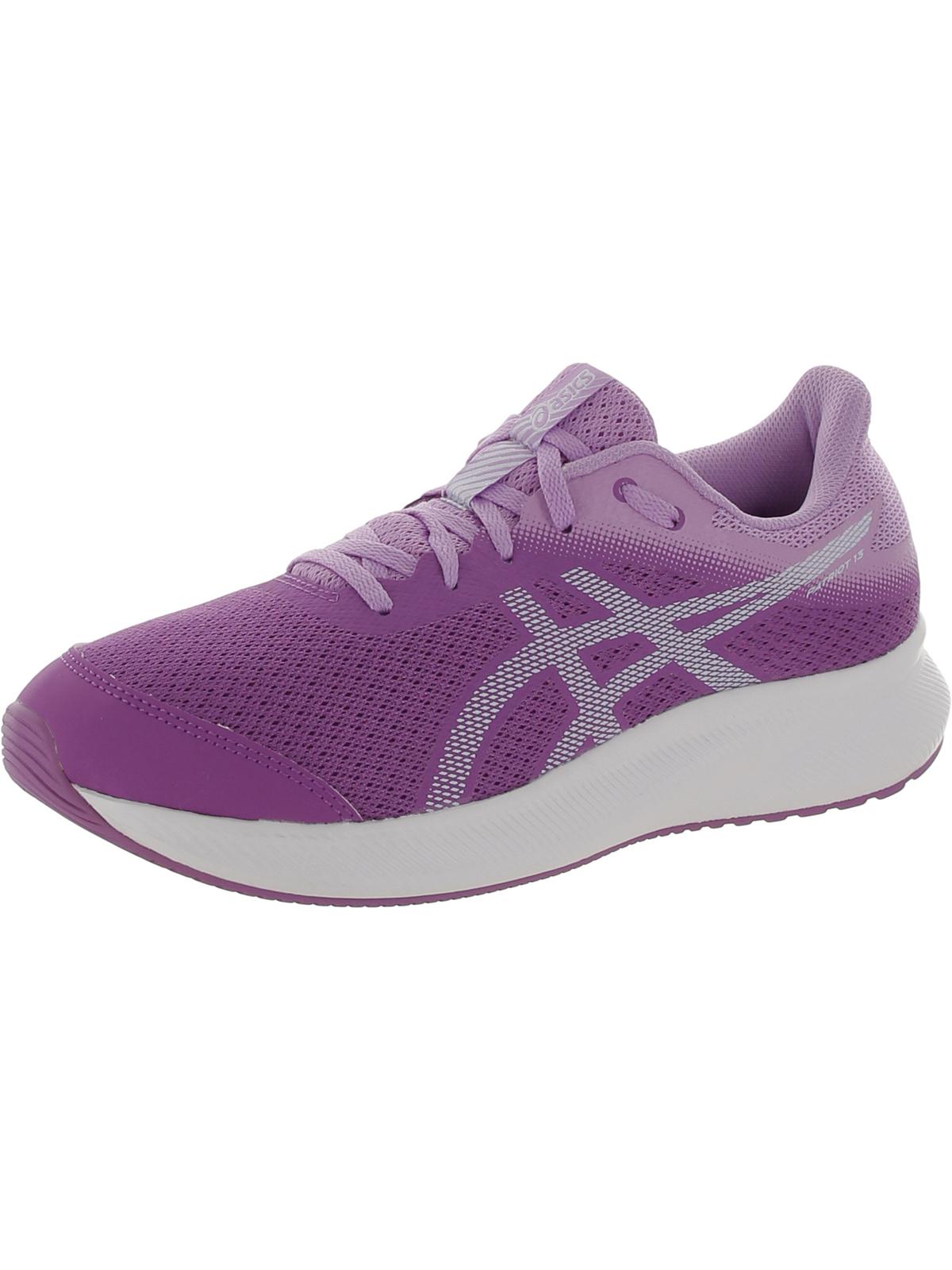 

PATRIOT 13 GS Трикотажные кроссовки для девочек с мягкой стелькой ASICS, цвет Orchid/Soft Sky