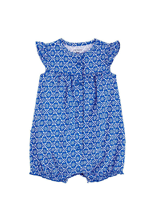 

Хлопковые короткие комбинезоны для девочек Carter'S, мультиколор