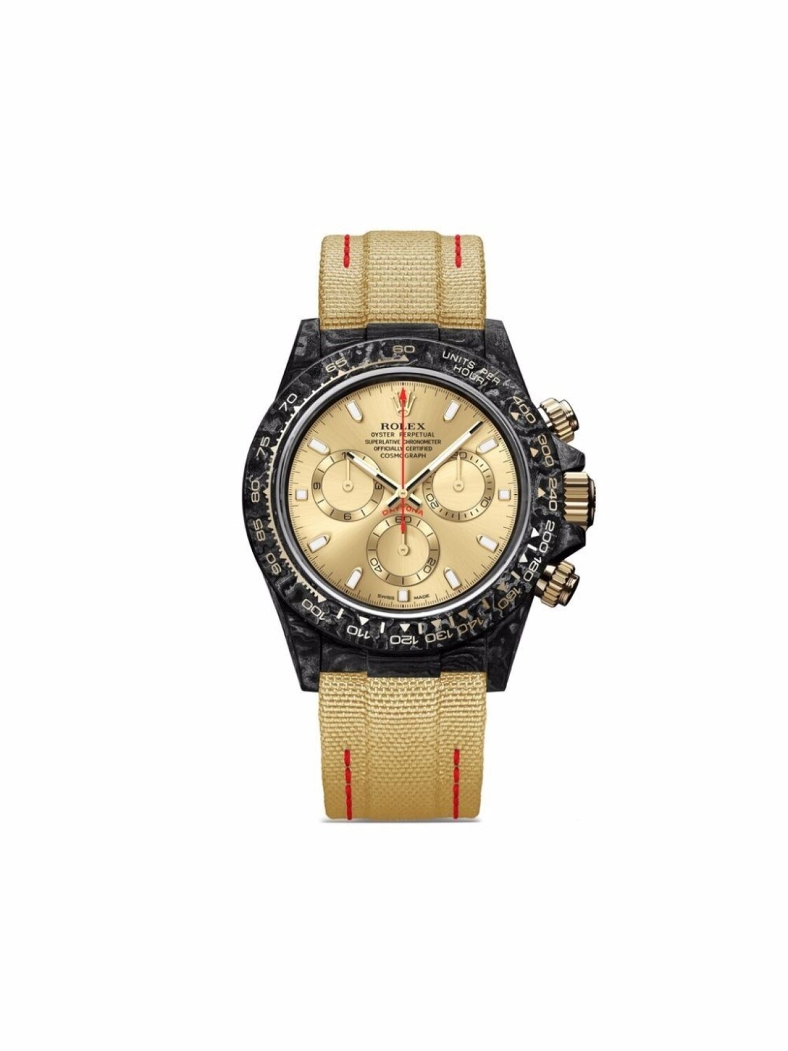 

DiW (Designa Individual Watches) наручные часы Daytona OG 40 мм, золотистый