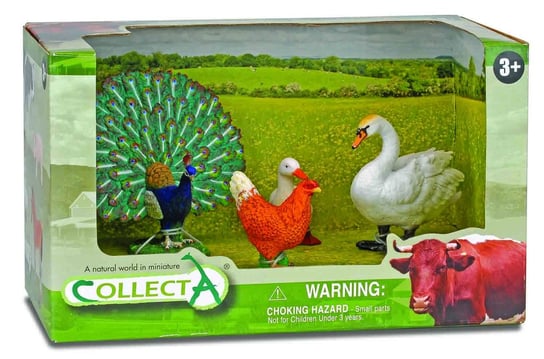 Collecta, Набор из 4 сельскохозяйственных животных в упаковке collecta collecta набор динозавров 5 шт 1