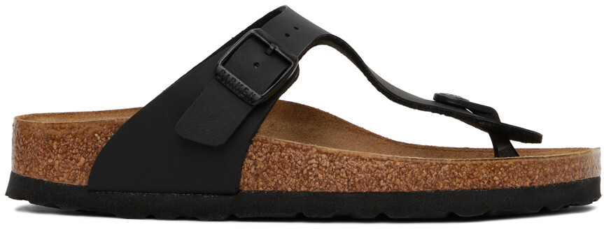 

Черные узкие сандалии из гизы Birkenstock