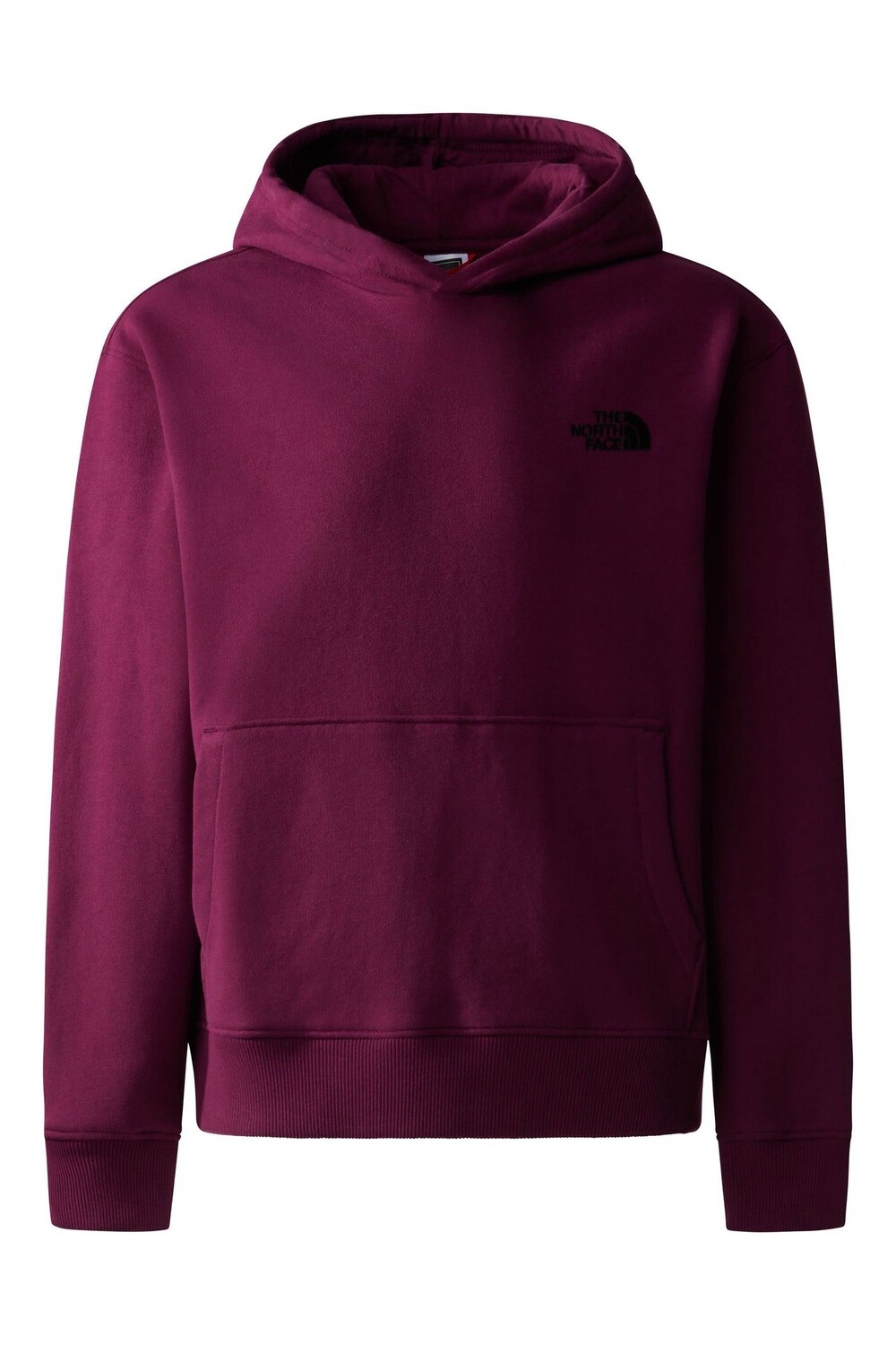 

Толстовка оверсайз для подростков The North Face, красный