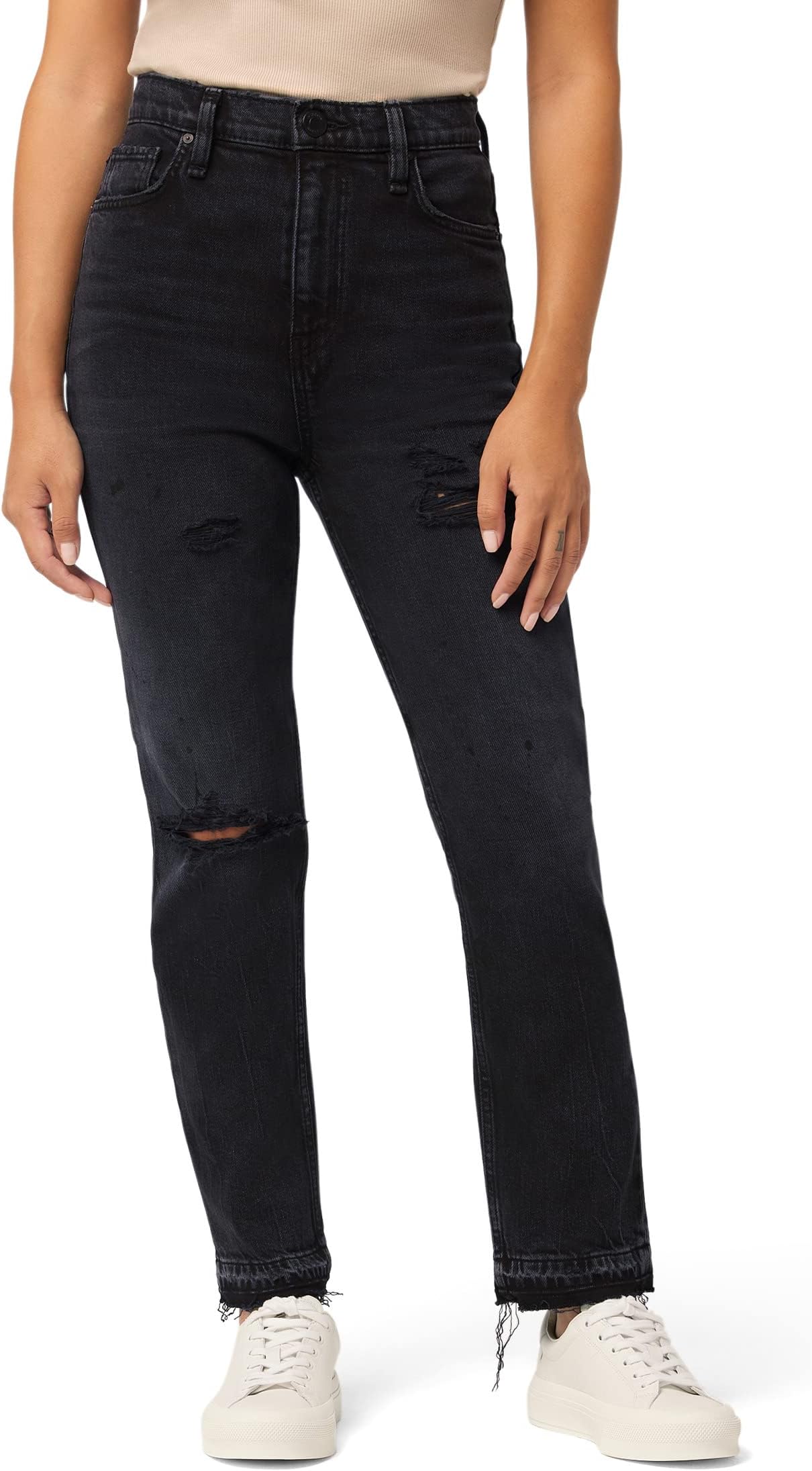 Джинсы Harlow Ultra High-Rise Cigarette Petite in Dark Lovely Hudson Jeans, цвет Dark Lovely