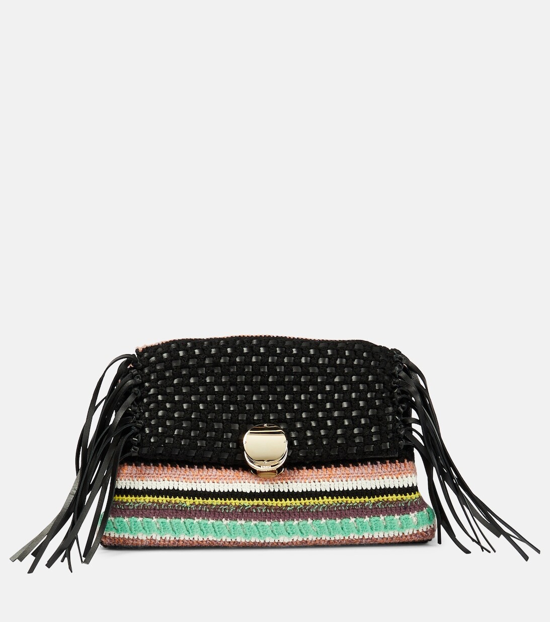 

Penelope Маленький клатч с кожаной отделкой Chloé, разноцветный