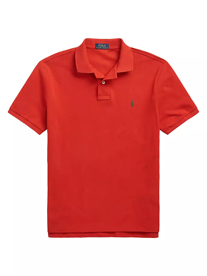 

рубашка-поло с логотипом Polo Ralph Lauren, цвет sportsman orange