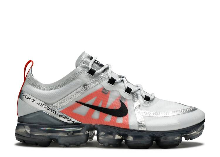 

Кроссовки Nike AIR VAPORMAX 2019 'PLATINUM ORANGE', платиновый, Серый