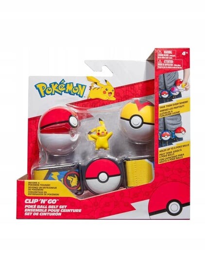 

Pokemon Clip N Go Покебол Пикачу Версия JAZWARES
