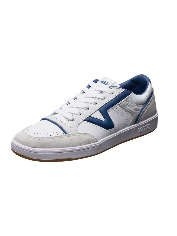 

Кроссовки на шнуровке Vans, цвет navy/white