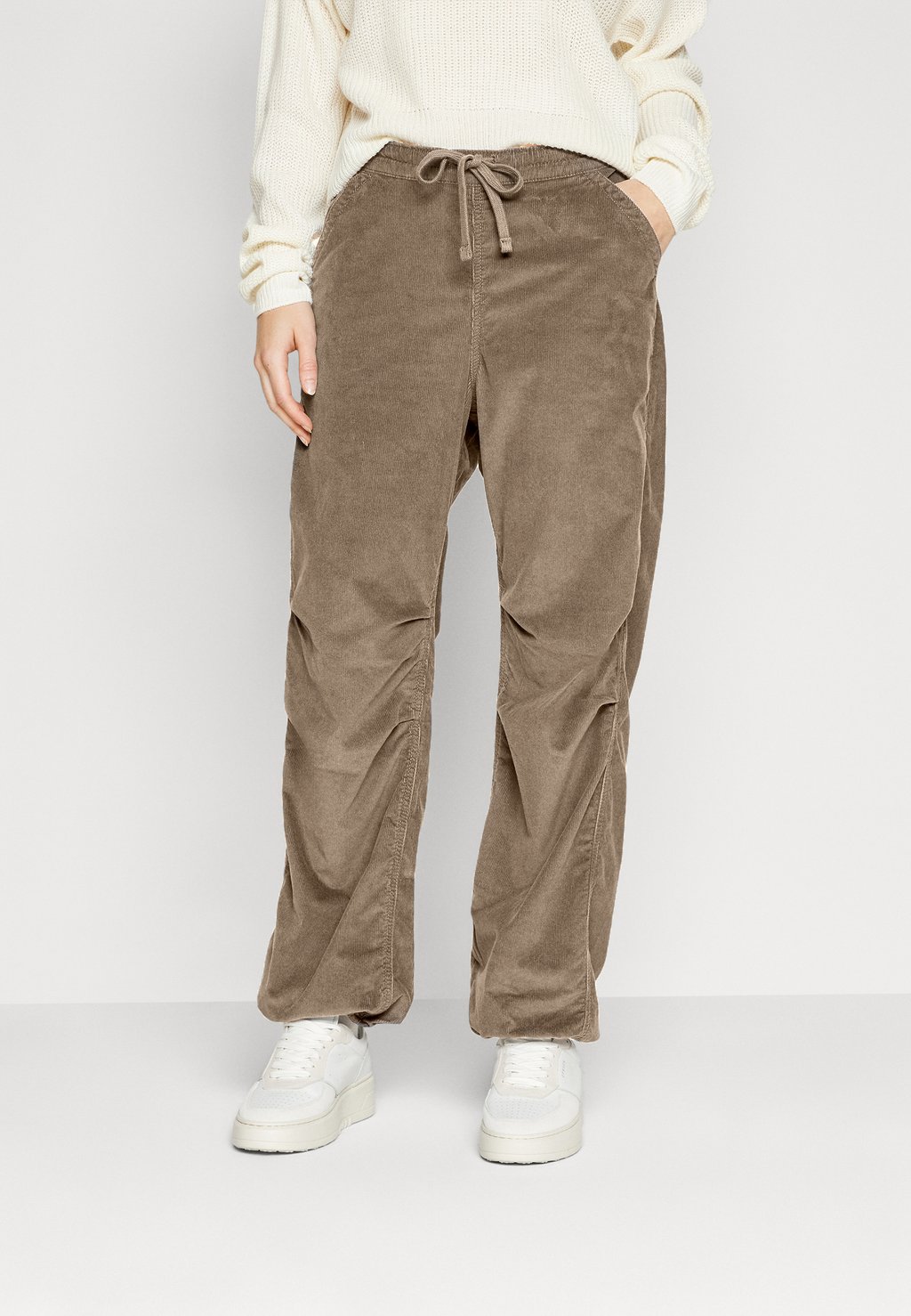 Тканевые брюки Hollister Co., серый