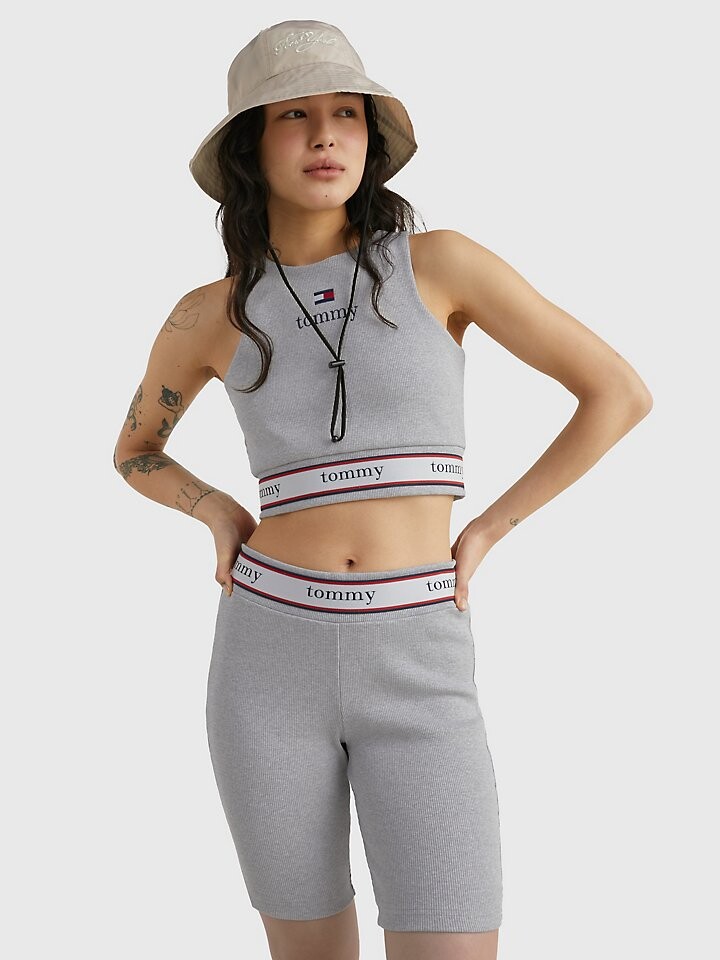 

Трикотажный топ в рубчик со спиной-борцовкой Tommy Collection Tommy Jeans