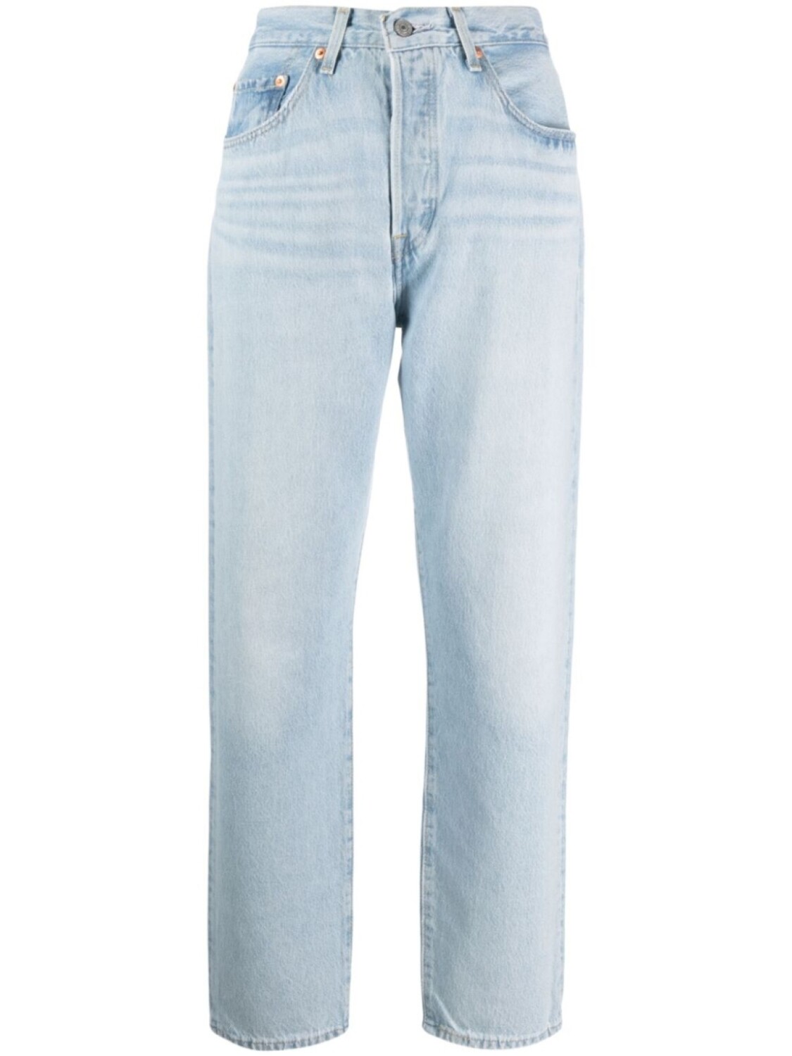 

Levi's прямые джинсы с завышенной талией, синий