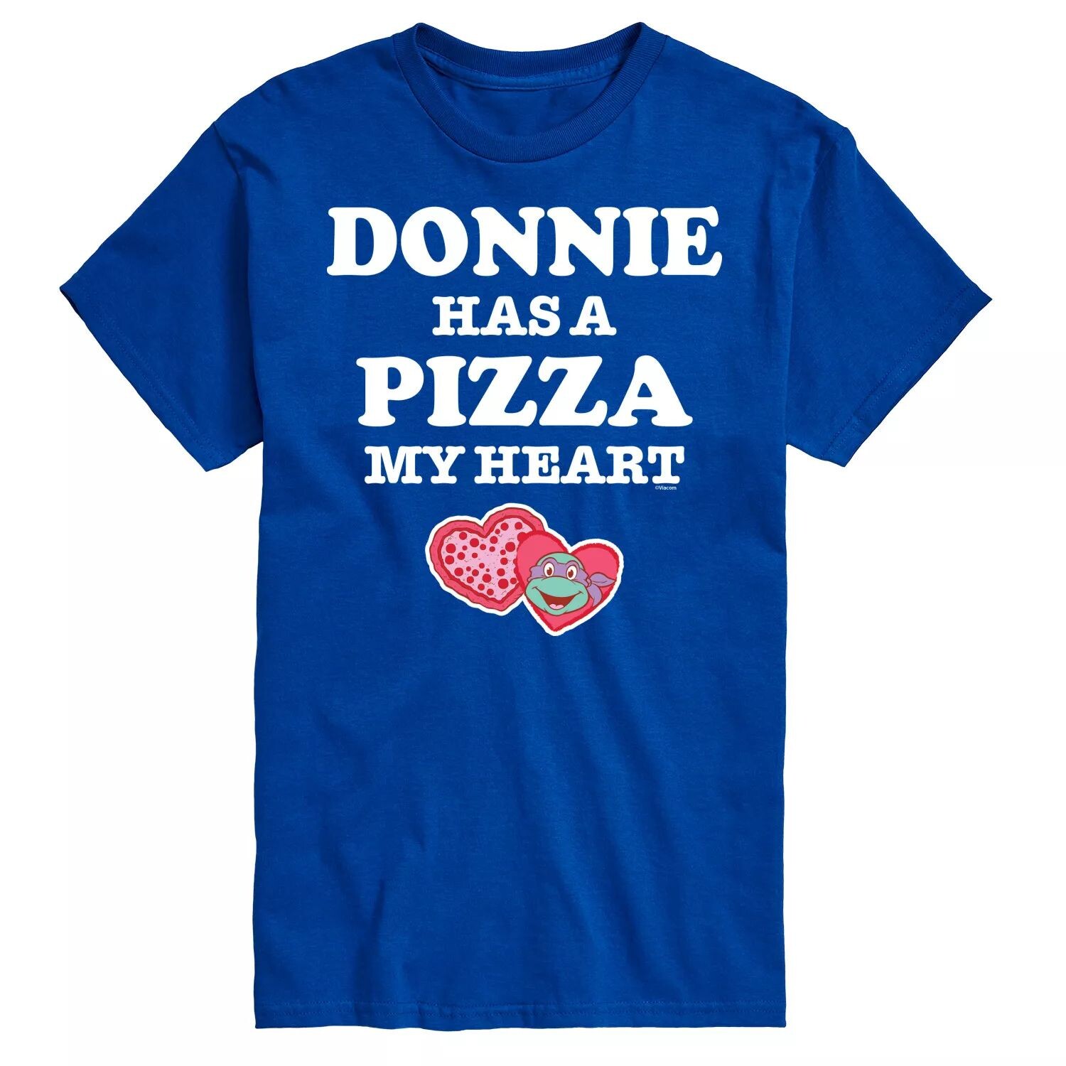 Мужская футболка TMNT Pizza My Heart Donnie Licensed Character richardson rhiannon pizza my heart