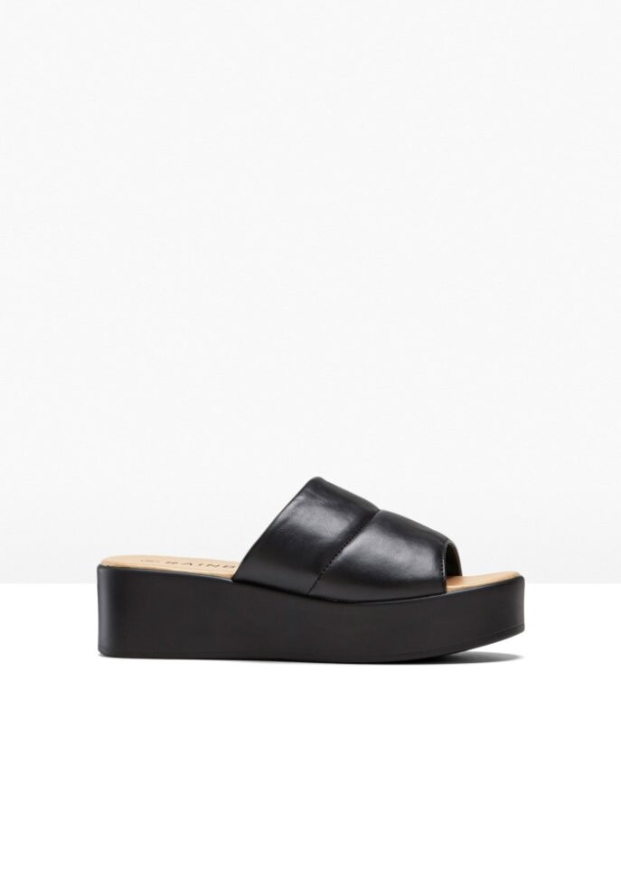 

Мюли на платформе Rainbow, черный