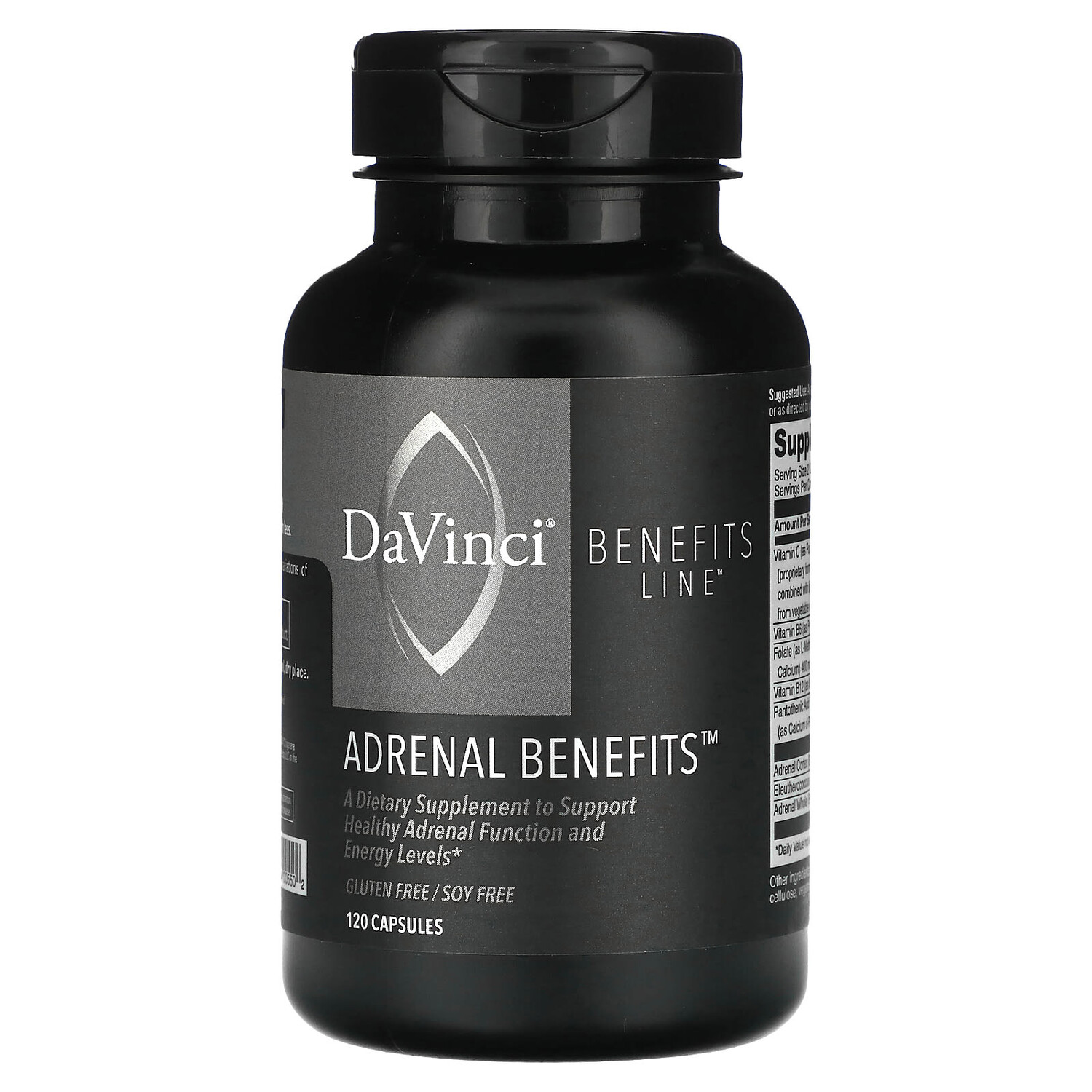 

Benefits Line, Adrenal Benefits, 120 капсул, DaVinci Laboratories of Vermont