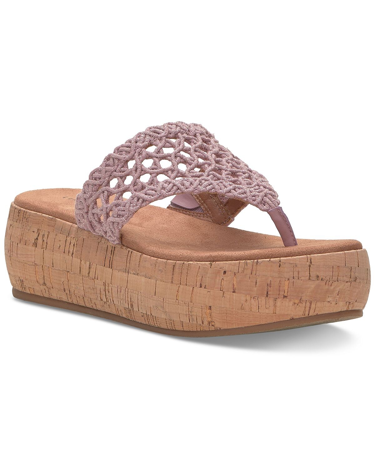 

Женские сандалии Jaslene на платформе, связанные крючком Lucky Brand