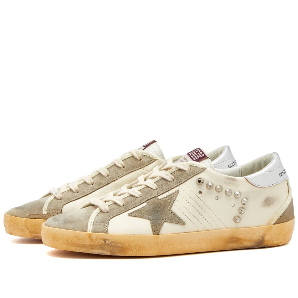 

Кожаные кроссовки Golden Goose Super Star, мультиколор