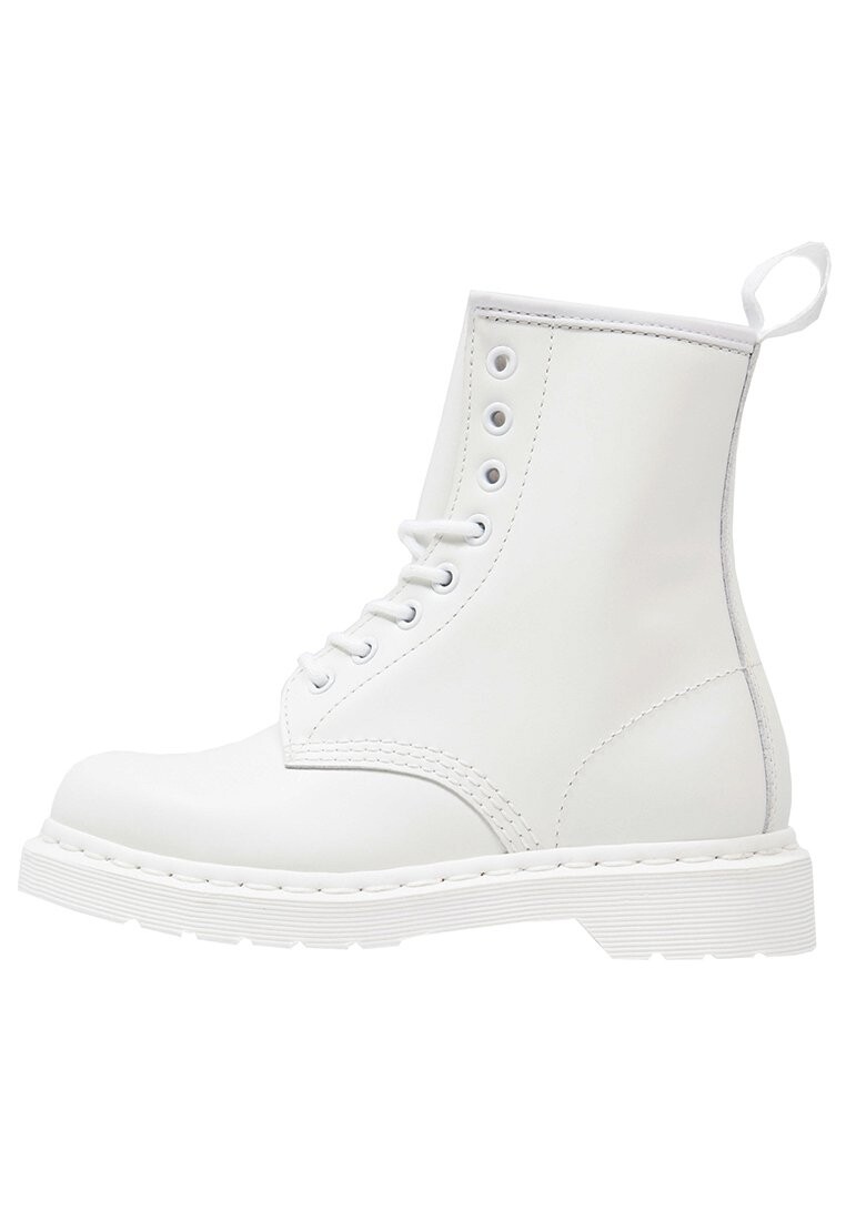 

Ботильоны на шнуровке Dr. Martens, белый