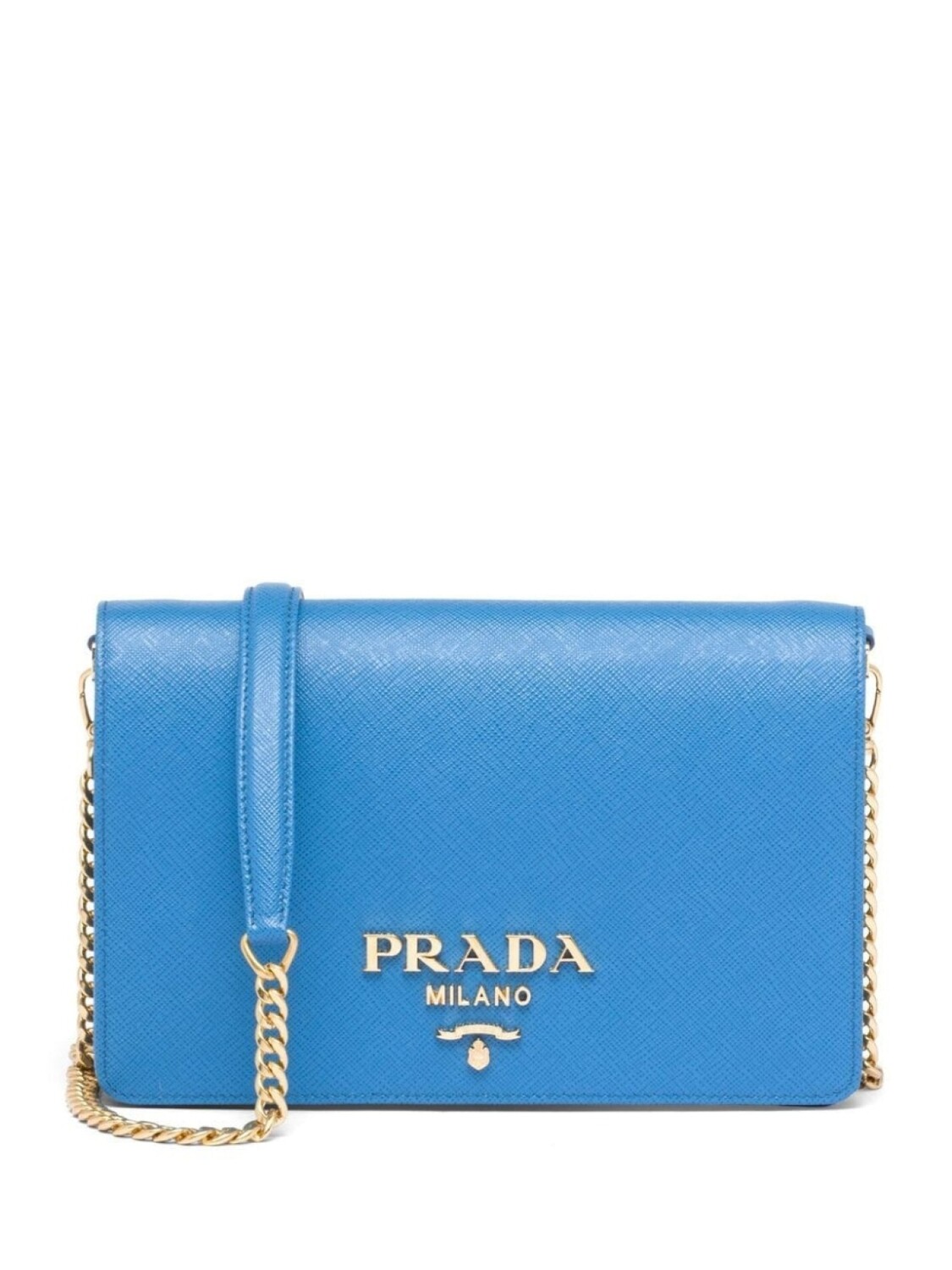 

Prada сумка через плечо с логотипом, синий